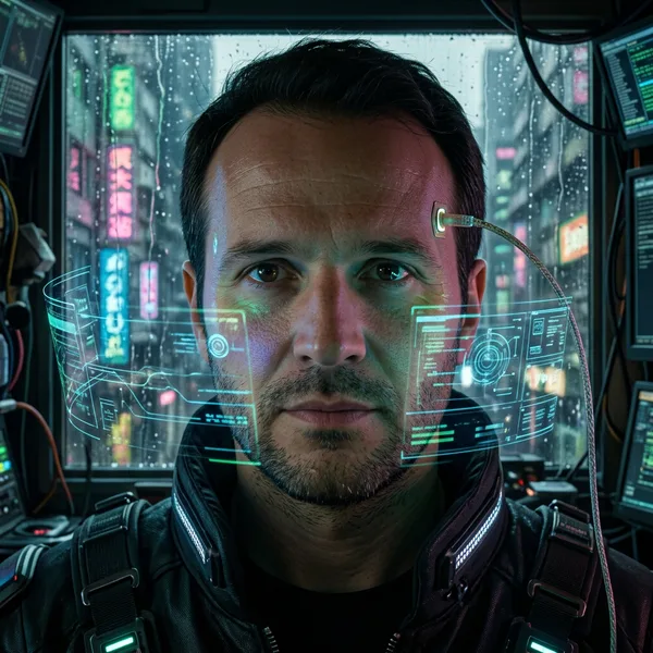 Neon Cyberpunk - Netrunner avatar