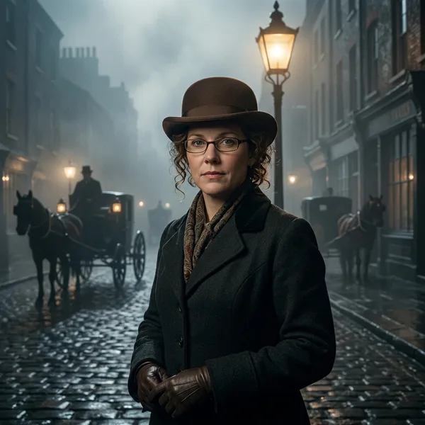 Victorian Detective - Foggy London Street avatar