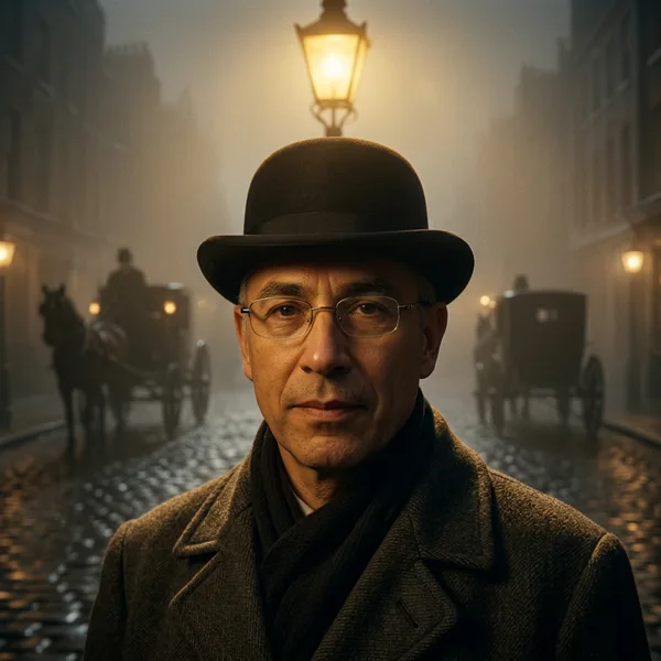 Victorian Detective - Foggy London Street avatar